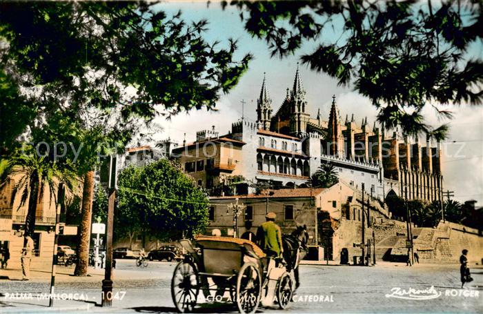 Palma de Mallorca ES Cathedrale Kutsche