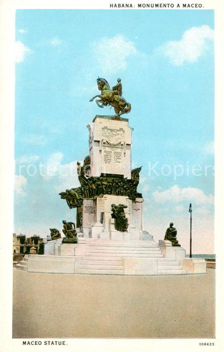 Habana Havana Maceo Statue