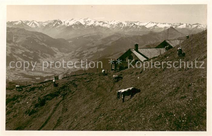 Kitzbueheler-Horn Tirol AT Gipfelhaus mit Venediger