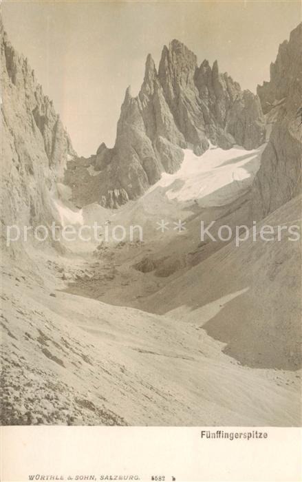 Fuenffingerspitze Suedtirol IT Panorama