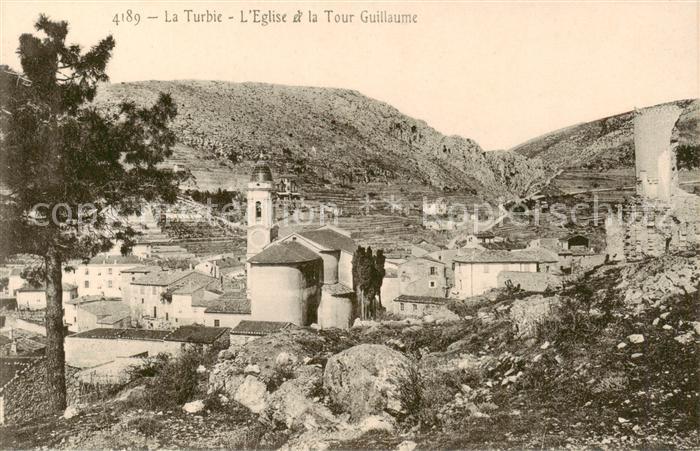 La Turbie 06 Eglise et la Tour Guillaume