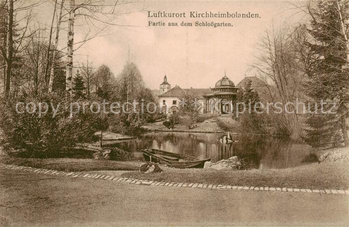 Kirchheimbolanden Partie aus dem Schlossgarten