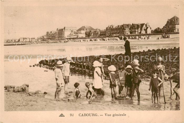 Cabourg 14 Calvados Vue generale La Plage