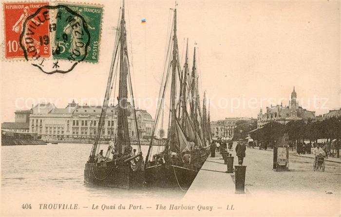 Trouville-sur-Mer Le Quai du Port