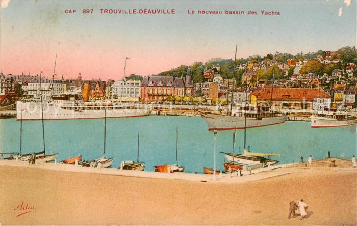 Trouville-Deauville Le nouveau bassin des Yachts