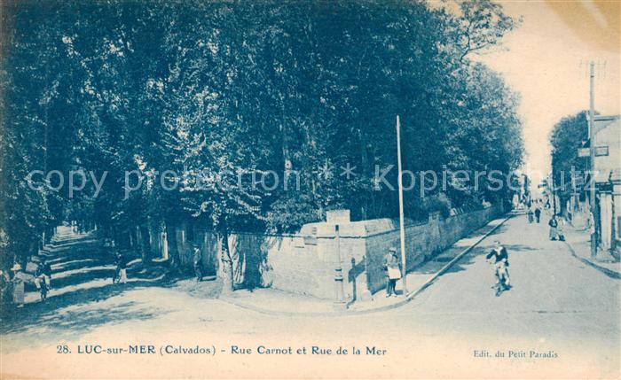 Luc-sur-Mer 14 Rue Carnot et Rue de la Mer