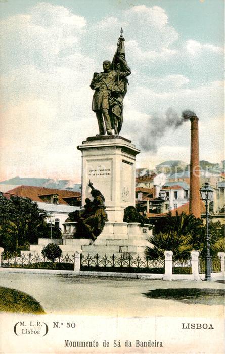 Lisboa Monumento de Sa da Bandeira