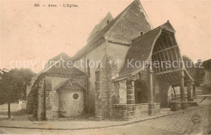 Avon 77 Seine-et-Marne Eglise