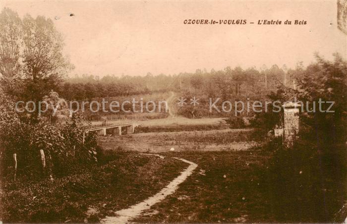 Ozouer-le-Voulgis 77 Seine-et-Marne Entree du Bois