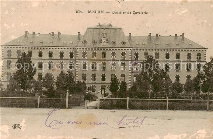 Melun 77 Quartier de Cavalerie