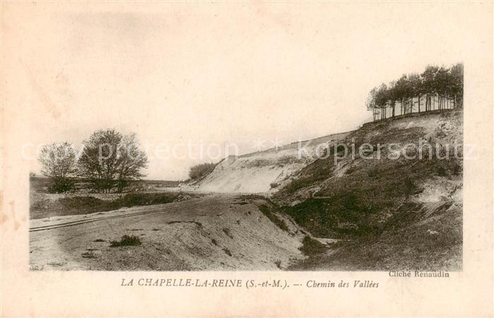La Chapelle-la-Reine 77 Seine-et-Marne Chemin des Vallees