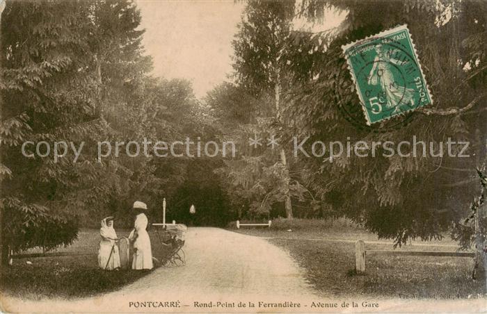 Pontcarre Rond Point de la Ferrandiere Avenue de la Gare