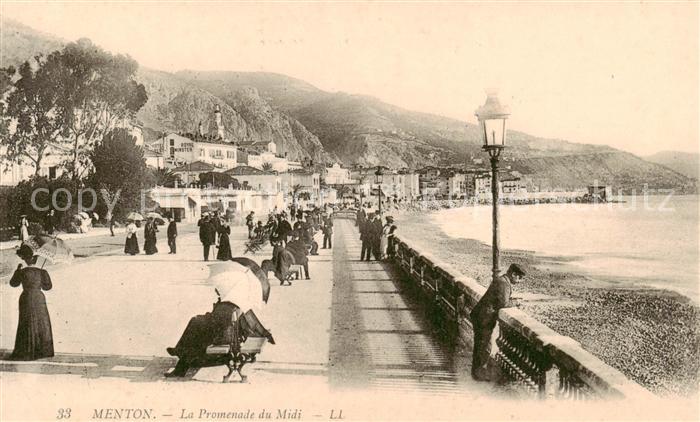 Menton 06 La Promenade du Midi