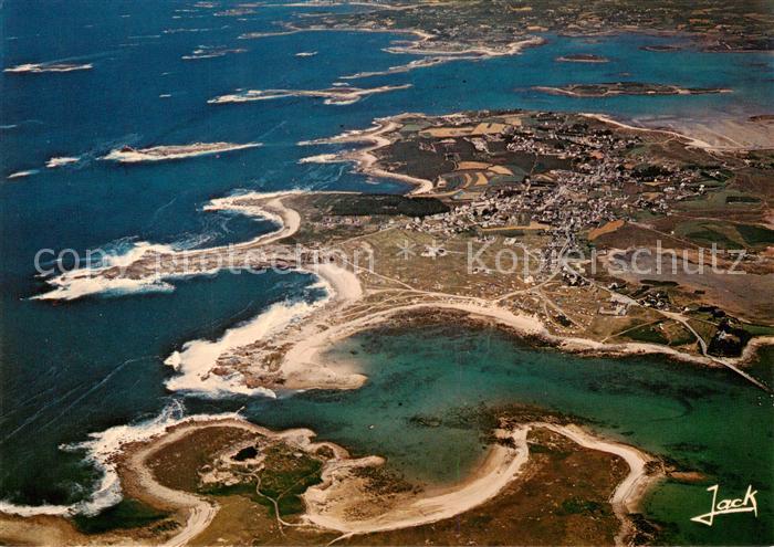 Ile-Grande Pleumeur-Bodou 22 Cotes-d Armor Fliegeraufnahme der Inseln