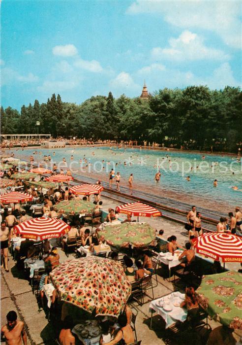 Budapest HU Margareteninsel Palatinus Strandbad