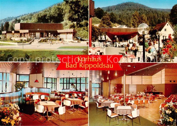 Bad Rippoldsau-Schapbach Kurhaus Cafe Restaurant Terrasse