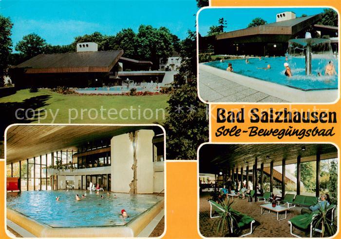 Bad Salzhausen Sole Bewegungsbad Hallen und Freibad Liegehalle