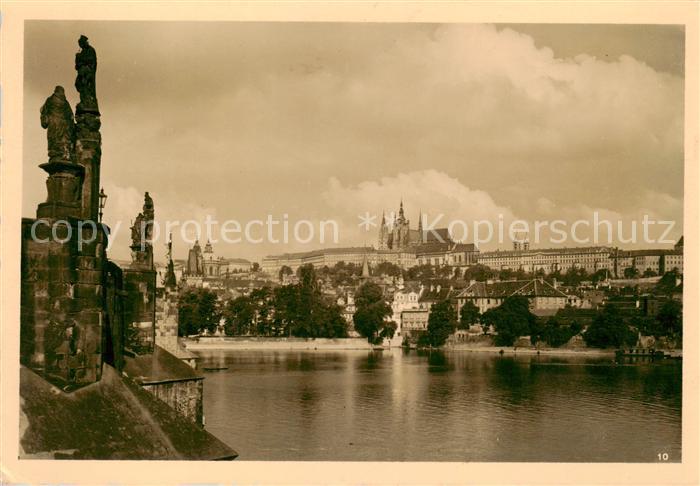 Prag  Prahy Prague Burg Hradschin Feldpost