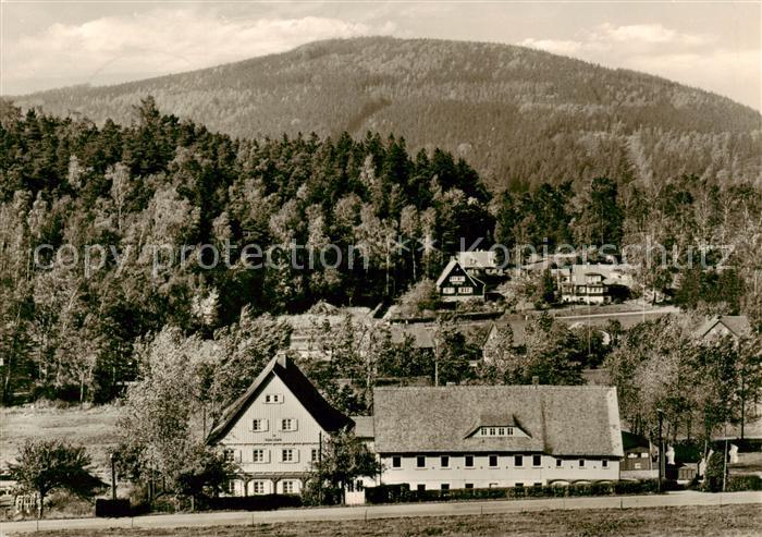 Jonsdorf Jugendherberge Hilde Coppi mit Buchberg
