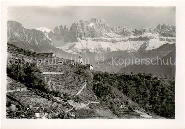 Bolzano St Justina mit Rosengarten
