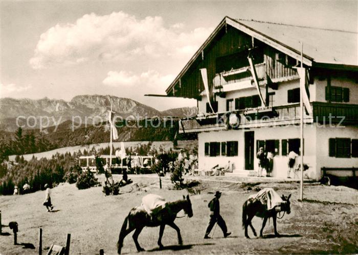 Bad Toelz Blomberghaus mit Benediktinenwand