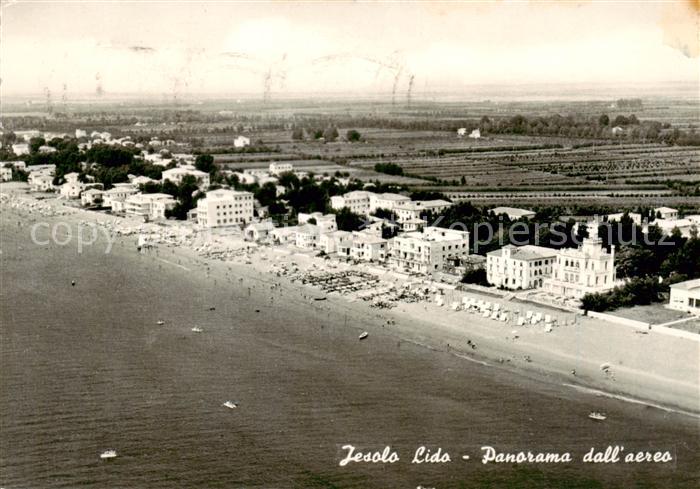 Jesolo Lido Panorama dall'aereo