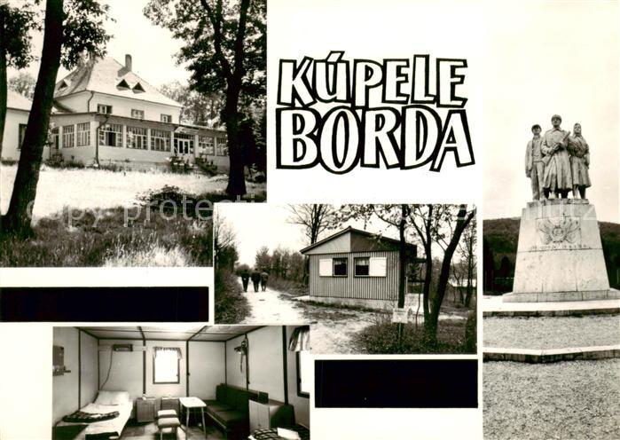 Kupele Borda Hotel zrubova osada pomnik na Dargove