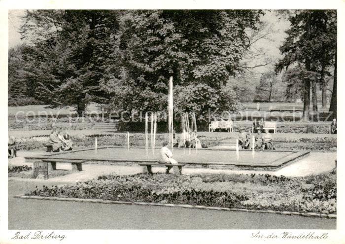 Bad Driburg An der Wandelhalle