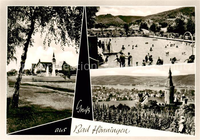 Bad Hoenningen Panorama Thermalbad Rheinpartie