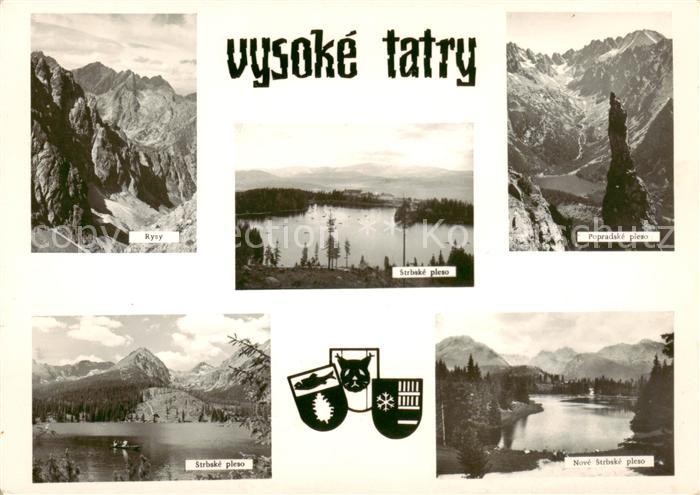 Vysoke Tatry SK Rysy Strbske pleso Popradske pleso Nove Strbske pleso