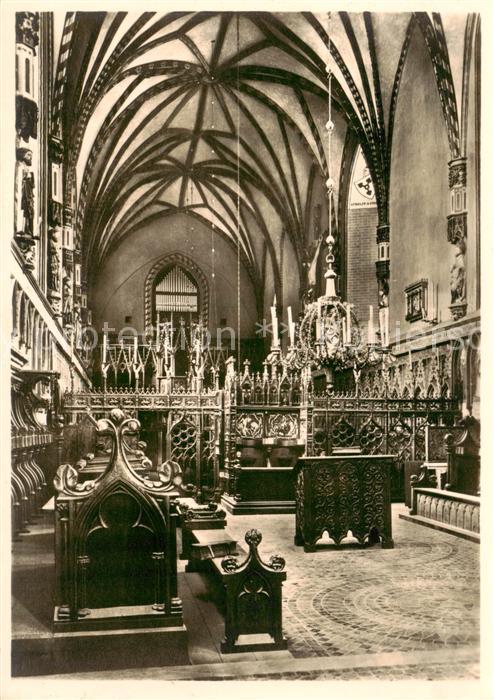 Marienburg  Westpreussen Malbork PL Hochschloss Schlosskirche
