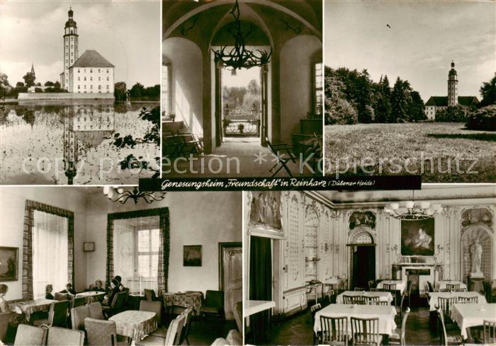 Reinharz Duebener Heide Genesungsheim Freundschaft Aufenthaltsraum Speisessal