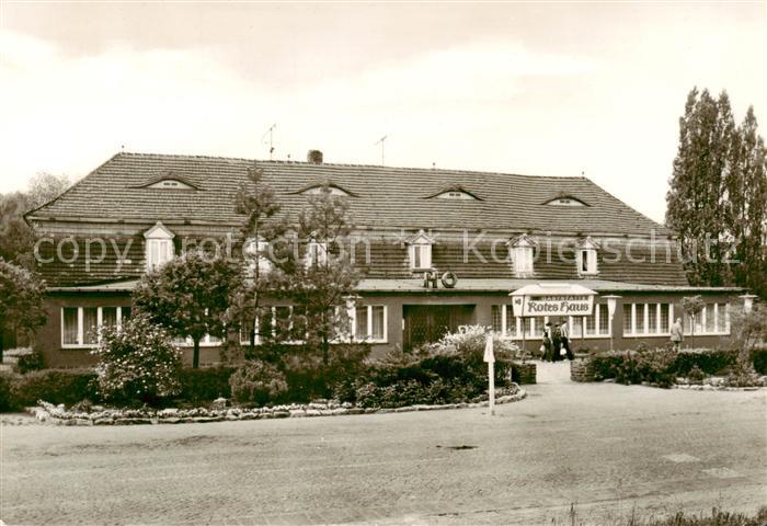 Wellaune Bad Dueben HO Gaststaette Rotes Haus