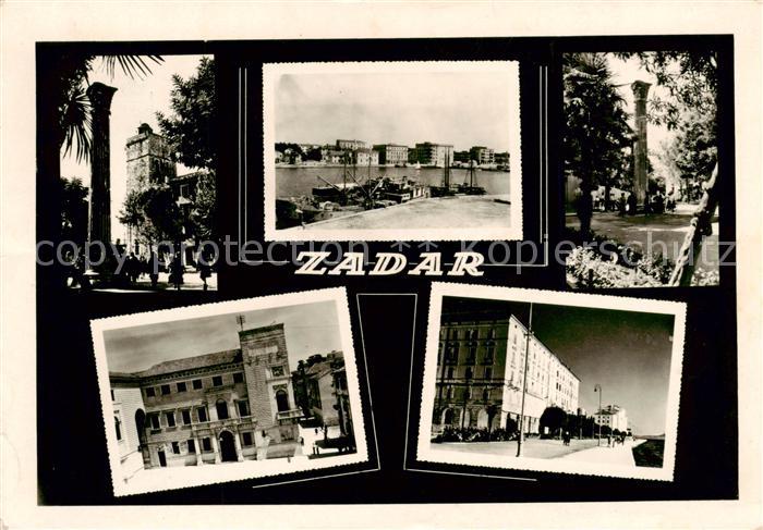 Zadar Zadra Zara Croatia Teilansichten