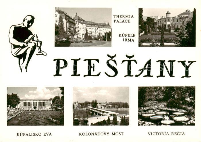 Piestany SK Thermia Palace Kupele Irma Kupalisko Eva Kolonadovy Most Victoria Re