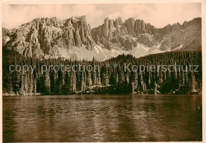 Lago di Carezza Karersee IT Col Latemar Dolomiti