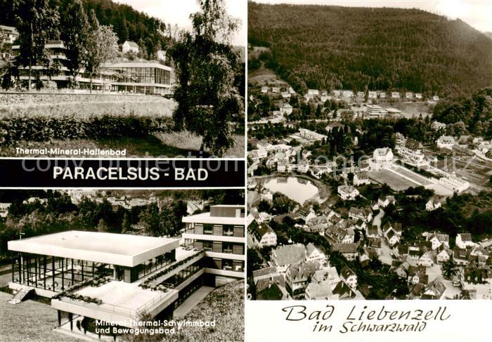 Bad Liebenzell Paracelsus Bad Thermal Mineral Hallenbad Fliegeraufnahme