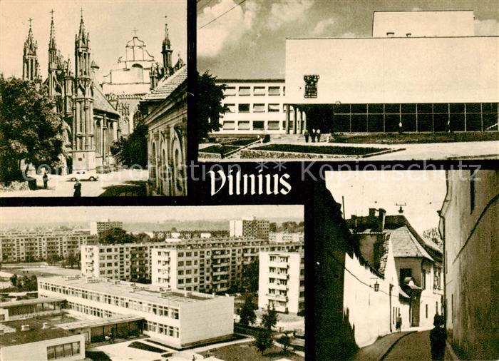 Vilnius Gothikensemble Kulturpalast der Bauarbeiter Raudonoji Armija Prospekt Bu
