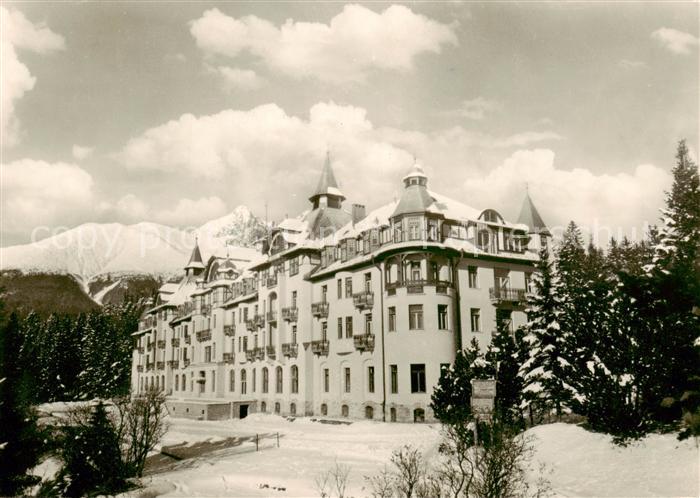 Vysoke Tatry SK Tatranska Lomnica Grandhotel Praha