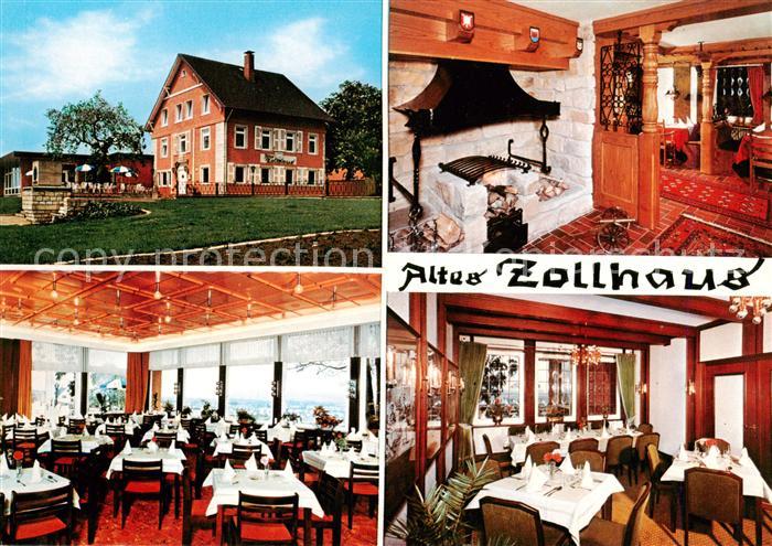 Rinteln Weser Niedersachsen Altes Zollhaus Restaurant Kamin