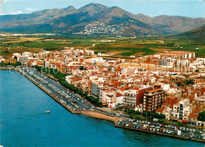 Rosas Costa Brava Cataluna ES Fliegeraufnahme
