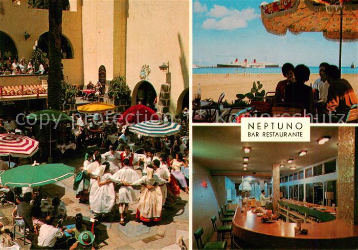 Las Palmas Gran Canaria Neptuno Bar Retaurante Playa Alcanavaneras