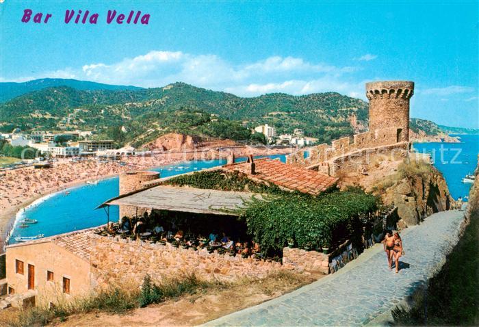 Tossa de Mar ES Bar Vila Vella Panorama
