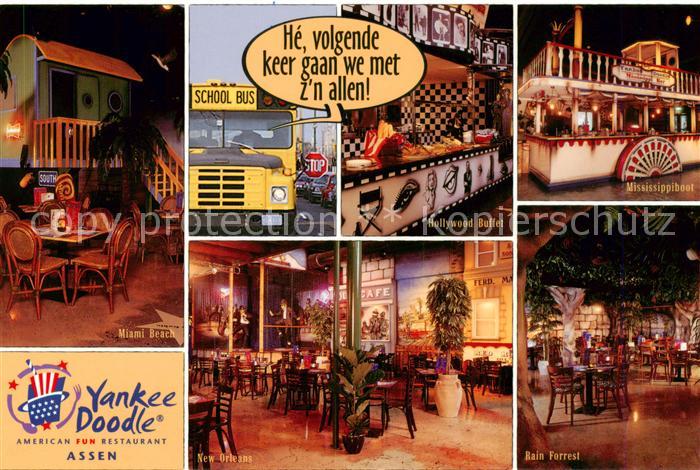 Assen NL Yankee Doodle American Fun Restaurant Miami Beach New Orleans Hollywood