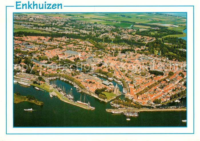 Enkhuizen NL Fliegeraufnahme