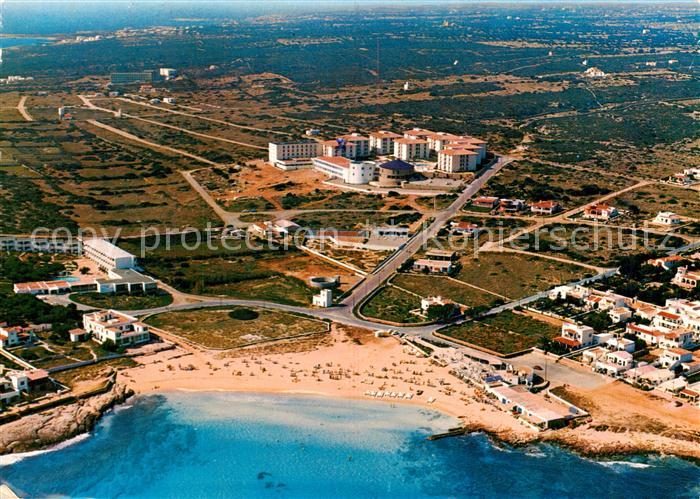 San Luis Menorca ES Hotel Pueblo Playa Punta Prima Fliegeraufnahme
