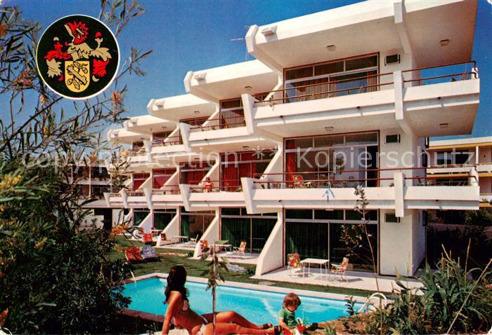Playa del Ingles Gran Canaria ES Apartamentos Patricio Pool