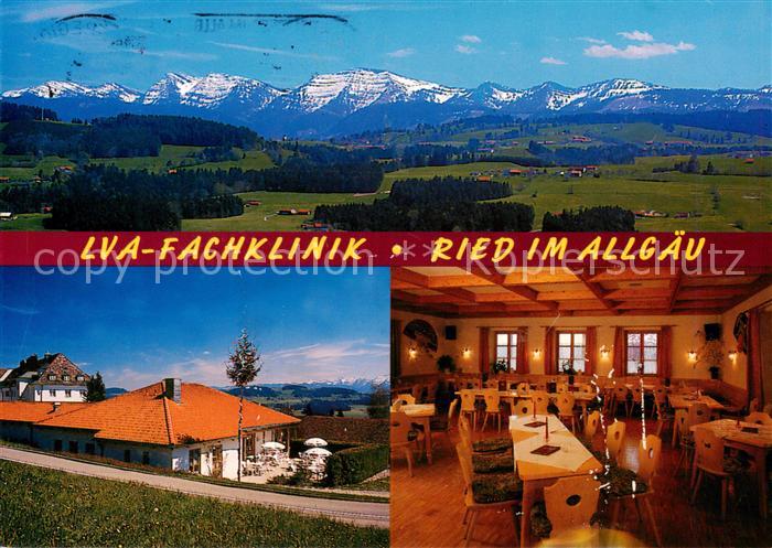 Ried Altusried Panorama LVA Fachklinik Gastraum