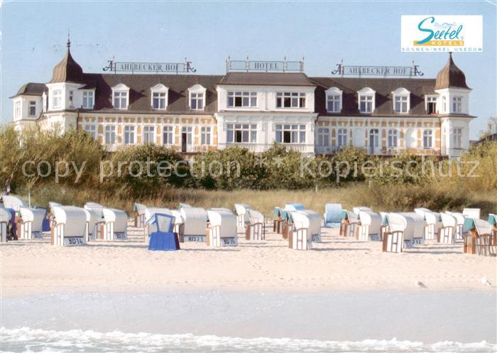 Usedom Mecklenburg-Vorpommern Romantik Seehotel Ahlbecker Hof Strand