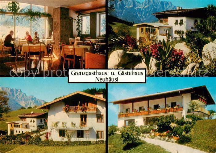 Oberau  Berchtesgaden Grenzgasthaus Neuhaeusl Gaestehaus Gastraum
